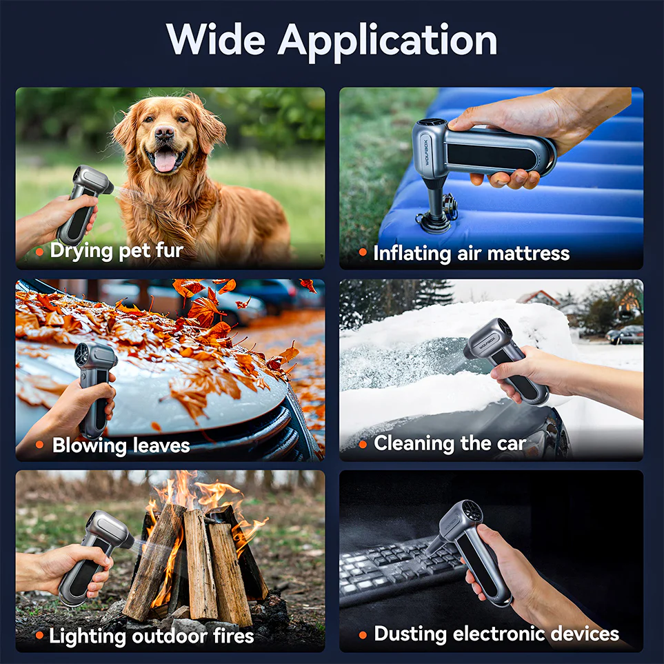 Compressed Air Duster - Super Power Electric Air Duster | Wolfbox - Image 3